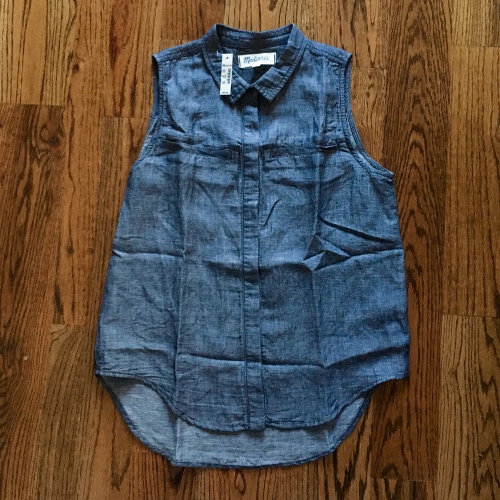 Madewell Denim Top